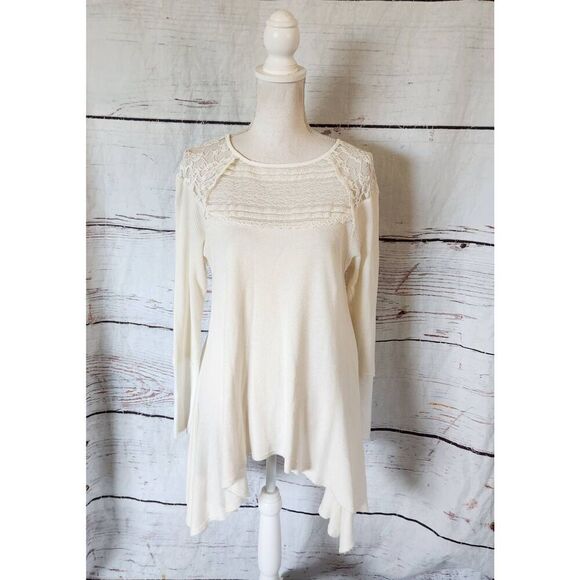 Sundance Invoke Serenity Lace Thermal Tunic Size Small - Picture 2 of 6